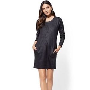Soho Street - Shimmer Sweatshirt Dress - XS